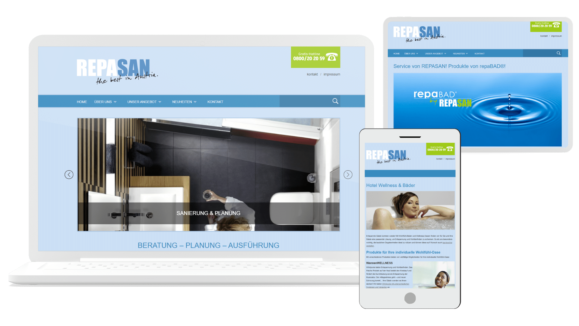 Referenz: REPASAN GmbH