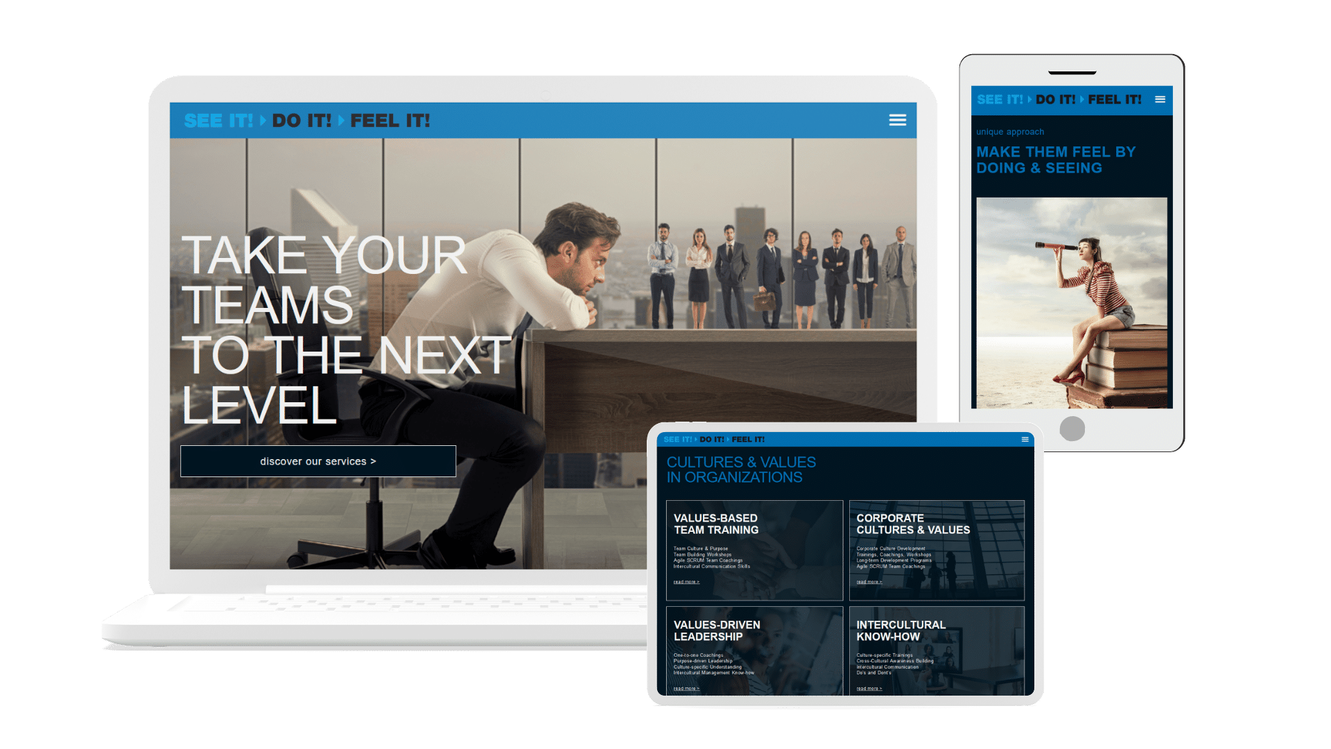 Referenz SEE IT! DO IT! FEEL IT!®